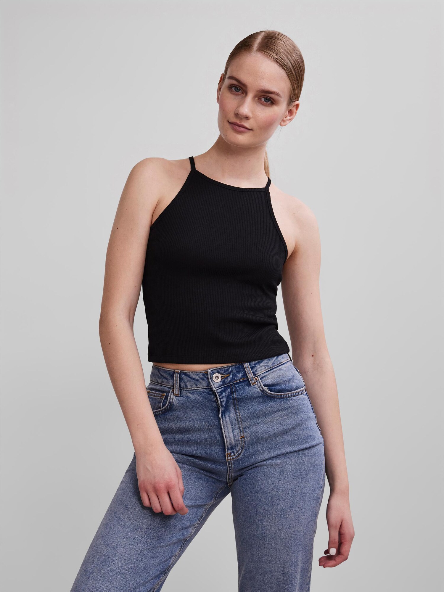 PIECES Top 'Ostina'  fekete termék 2. képe