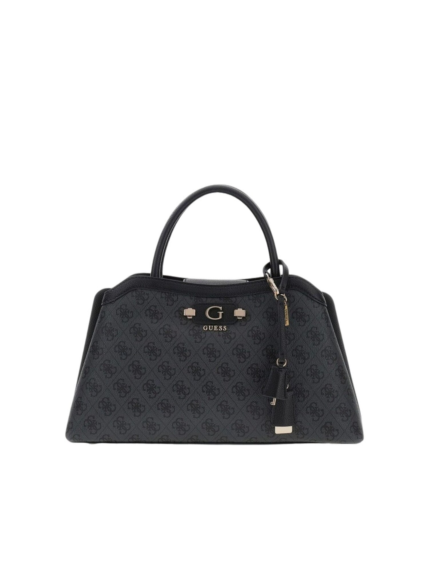 GUESS Bolso de mano 'Lindsey Coal'  negro