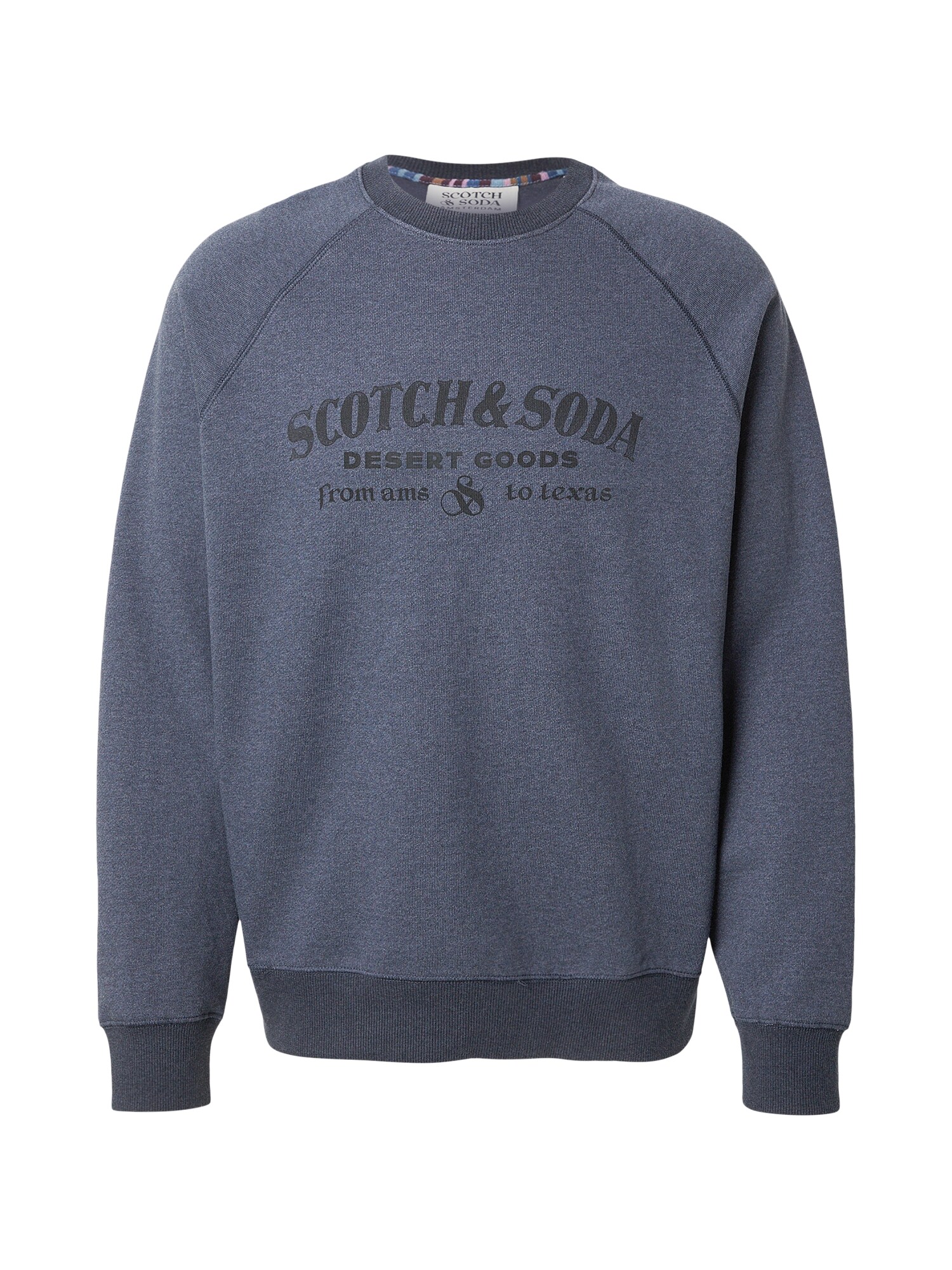 SCOTCH & SODA Bluză de molton  safir / negru