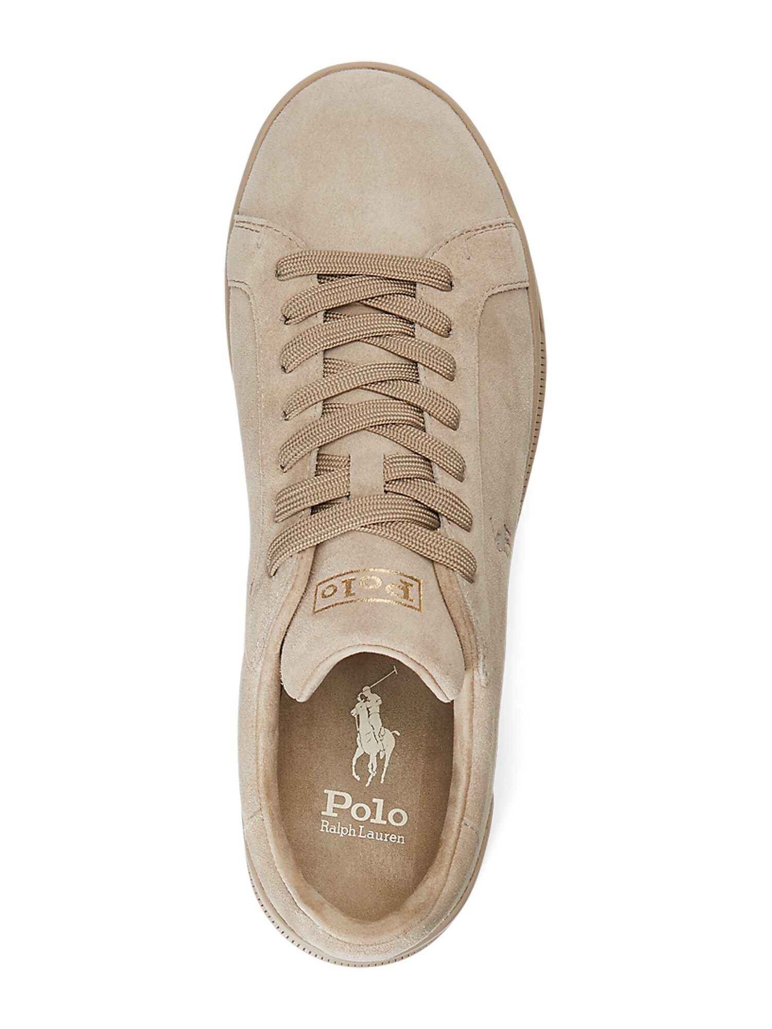 Polo Ralph Lauren Zapatillas deportivas bajas beige oscuro – imagen 3