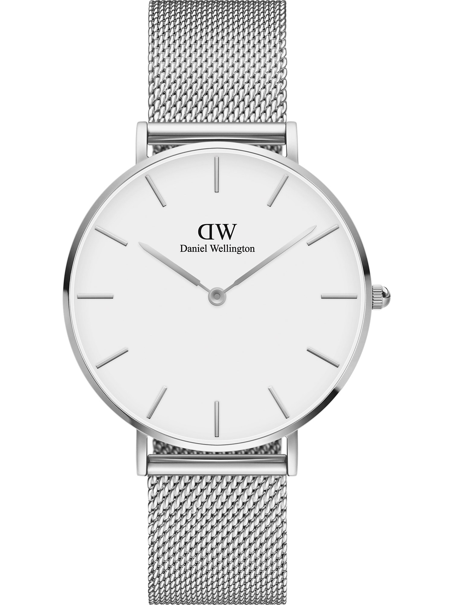 Daniel Wellington Analoginis (įprasto dizaino) laikrodis 'Petite Sterling S White' sidabrinė