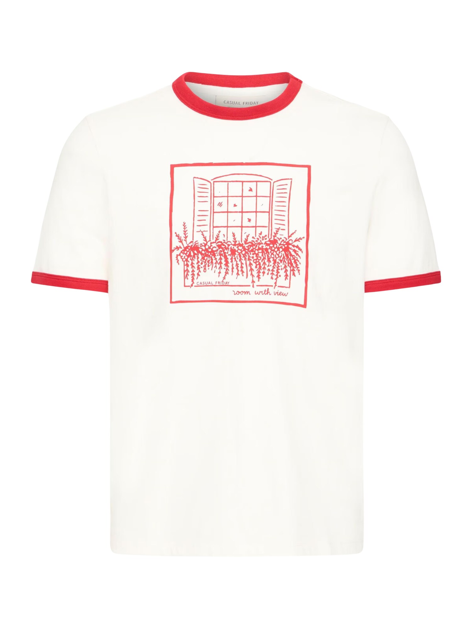 Casual Friday Camiseta ' CFTorpe '  blanco
