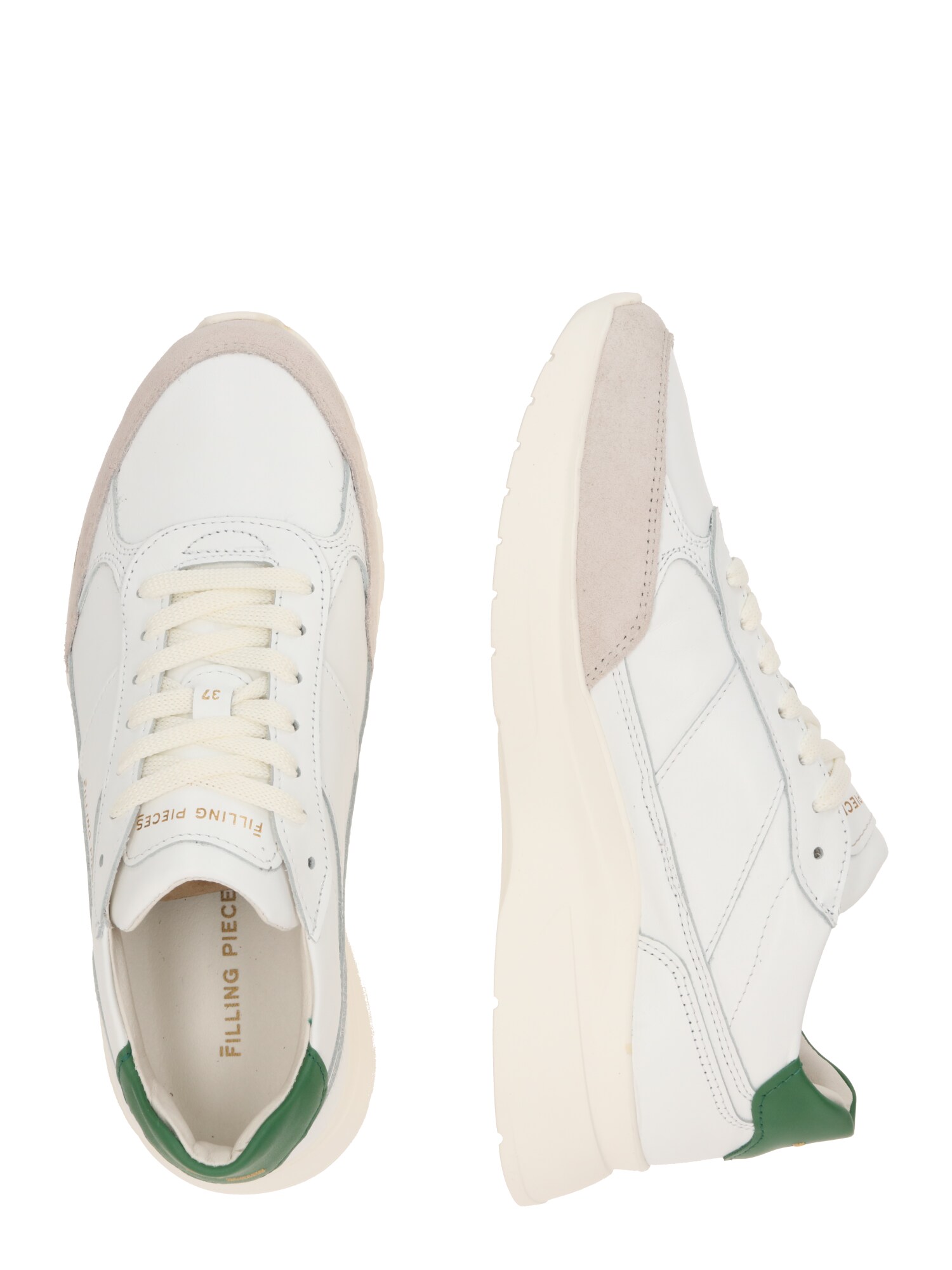 Filling Pieces Zapatillas deportivas bajas 'Jet Runner' mostaza / manzana / rosa / blanco – imagen 2
