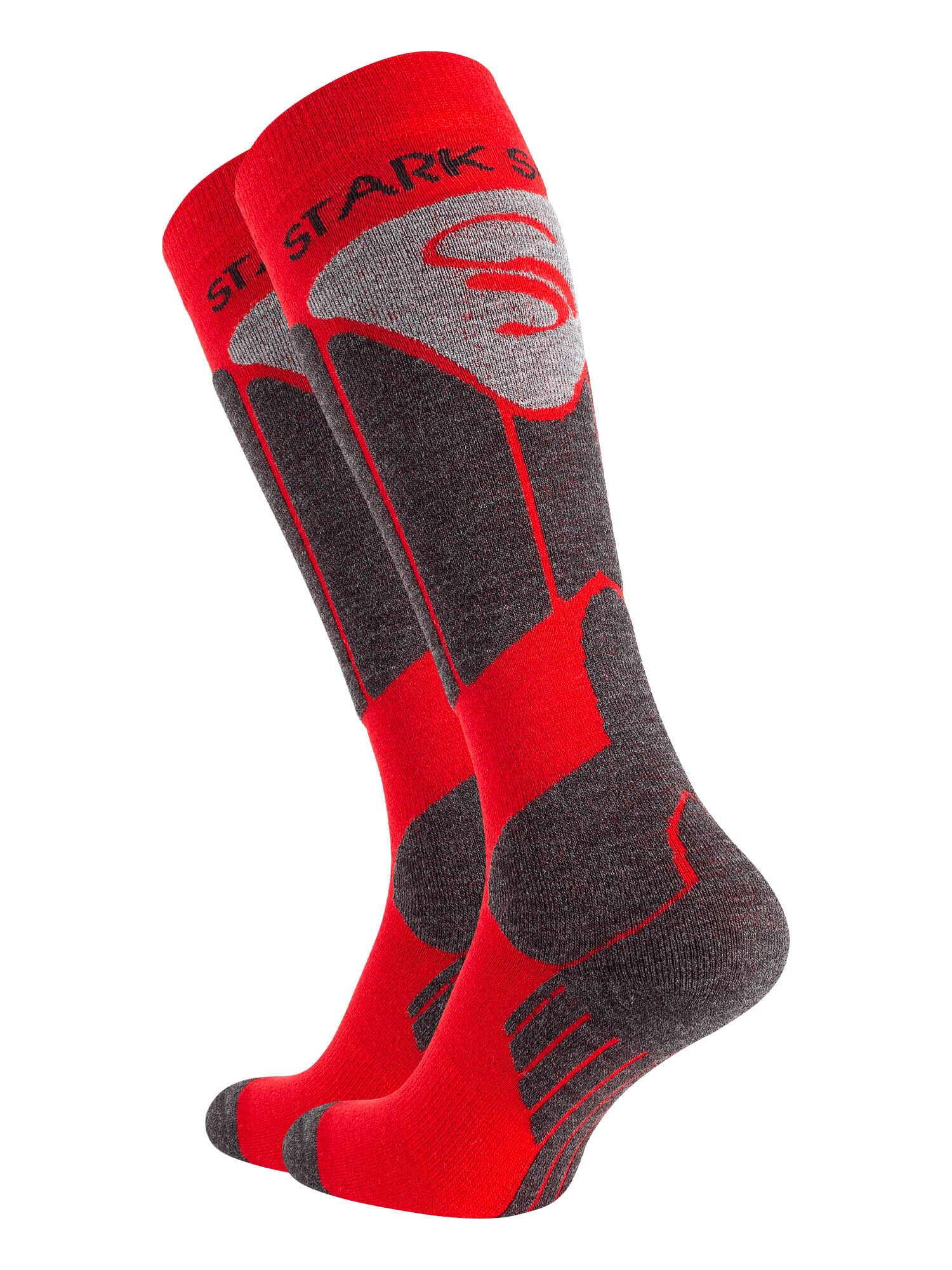 Stark Soul Calcetines deportivos  piedra / gris oscuro / rojo / negro