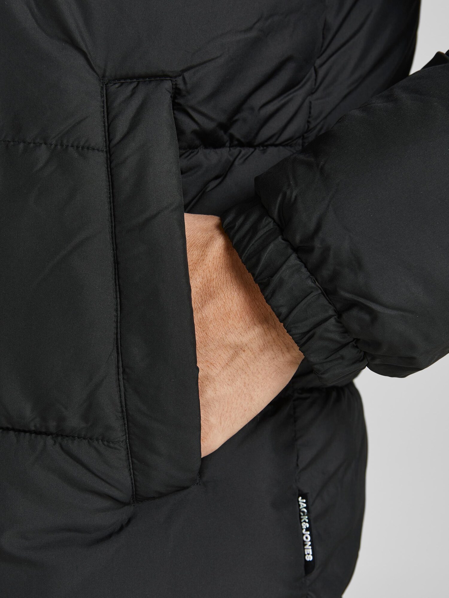 JACK & JONES Prechodná bunda 'JJPaul'  čierna (obrázok 4)