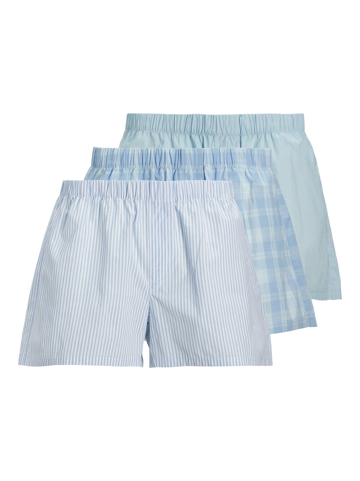 JACK & JONES Boxeri JACMilano  opal / albastru deschis / alb