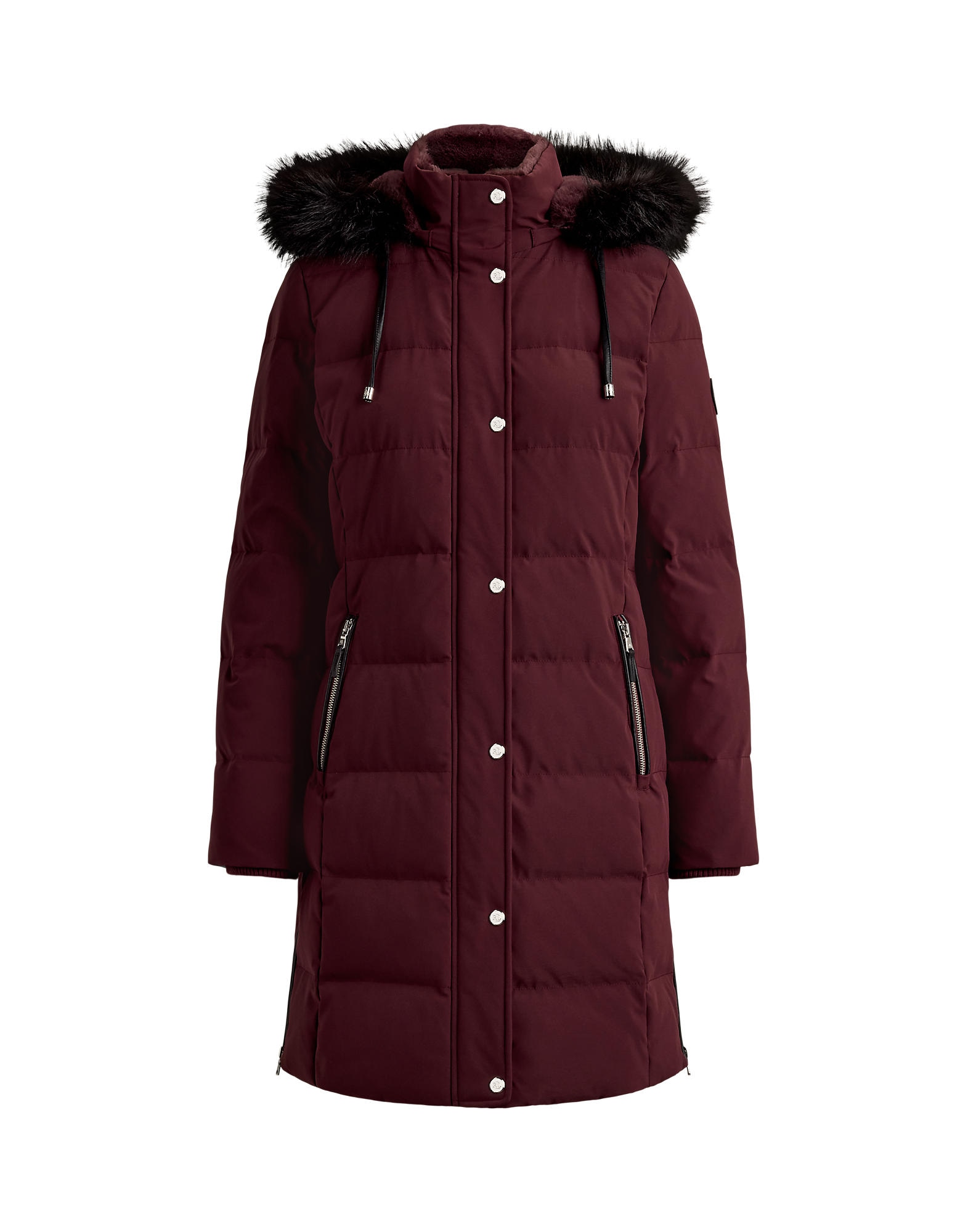 Lauren Ralph Lauren Palton de iarnă roșu bordeaux