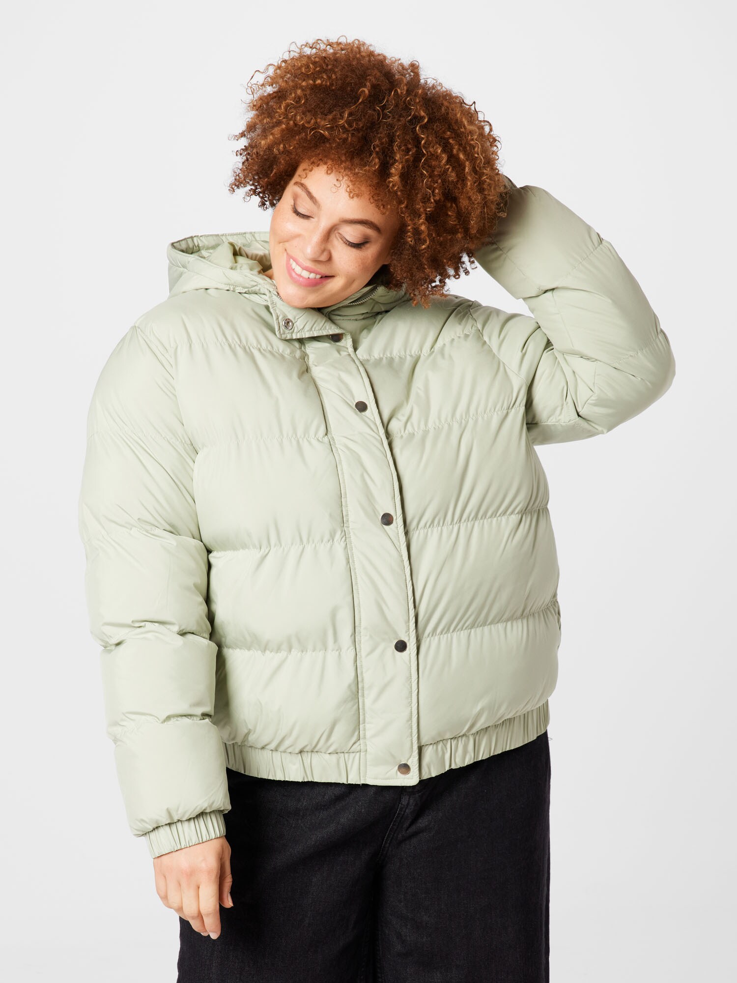 Urban Classics Téli dzseki  pasztellzöld termék 2. képe