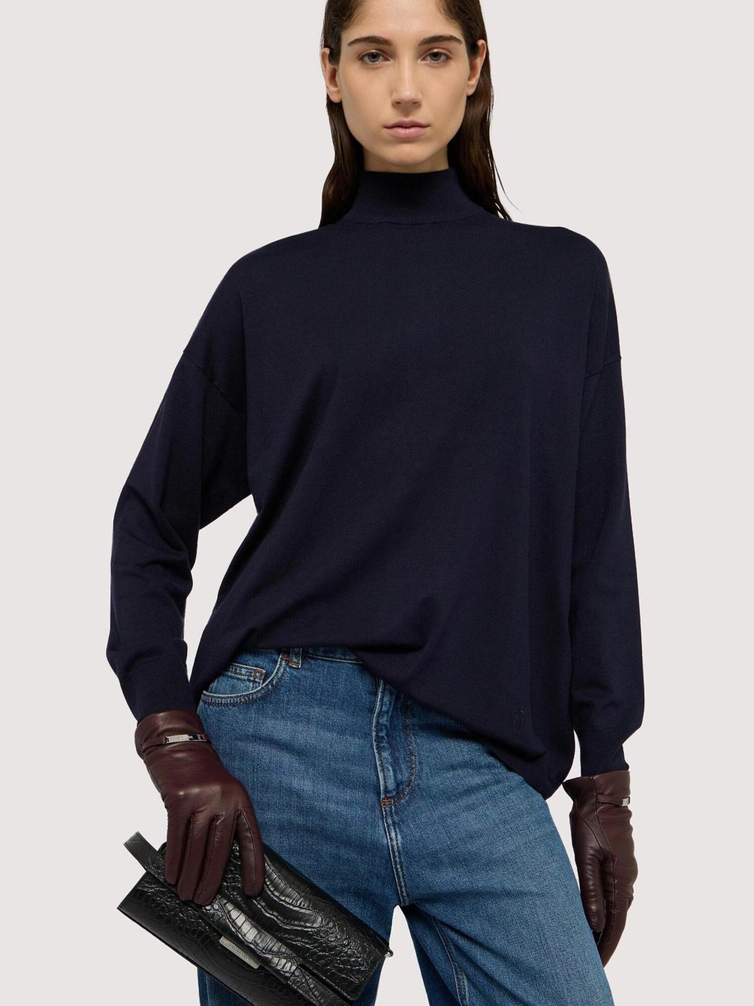 Trussardi Jersey  azul claro – imagen 4