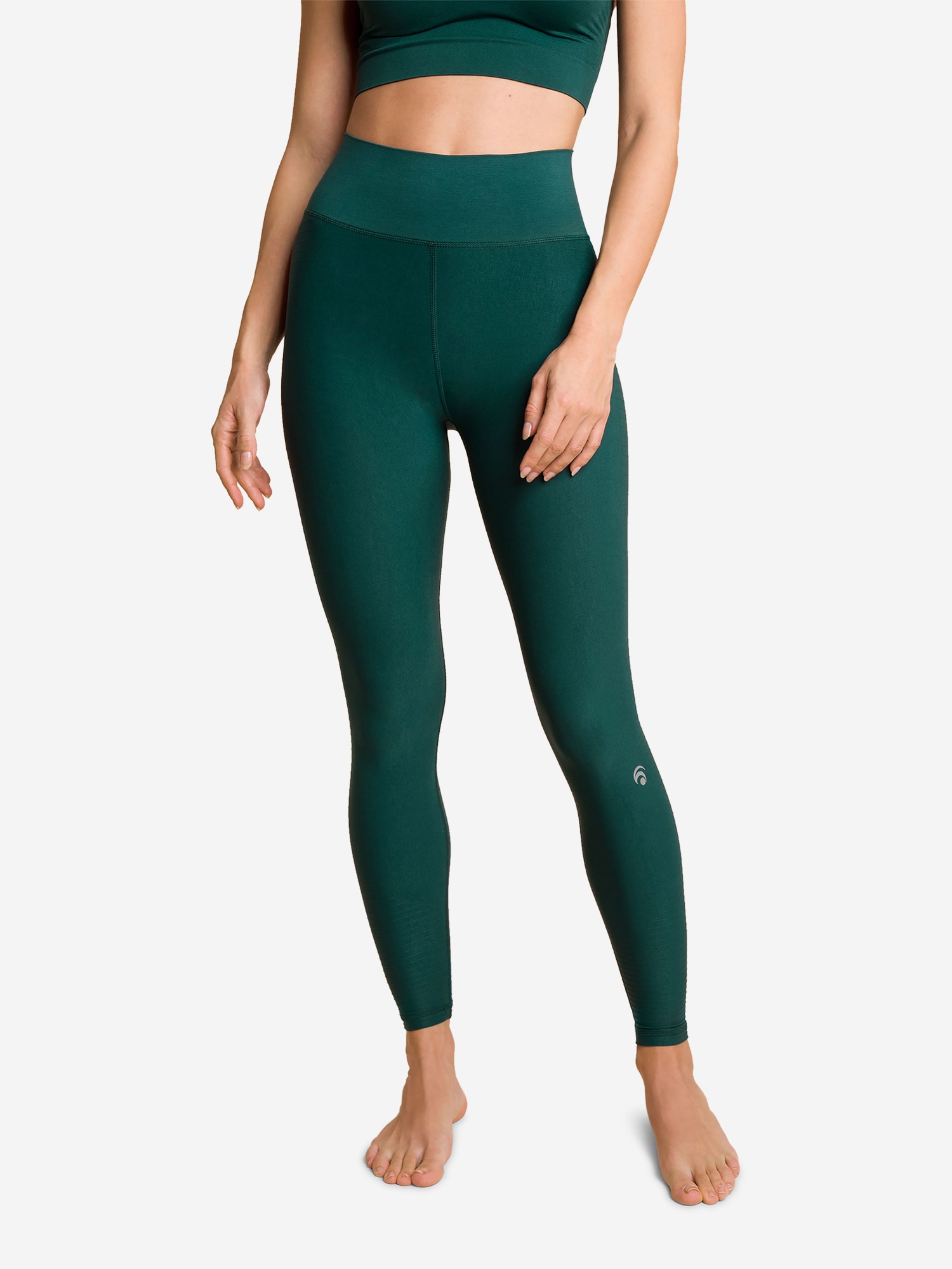 OCEANSAPART Leggings 'Beverly'  szürke / zöld / sötétzöld termék 2. képe