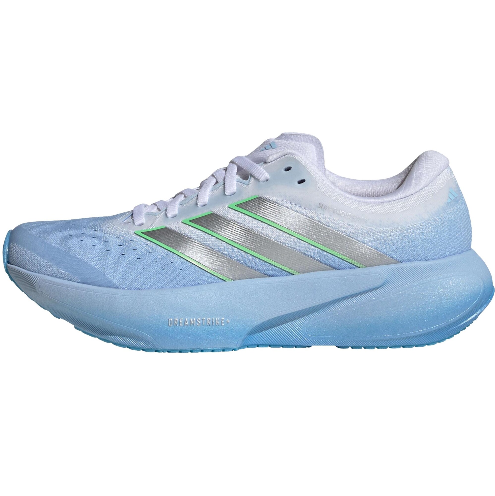 ADIDAS PERFORMANCE Tenisice za trčanje 'Supernova Rise 3'  nebesko plava / srebrno siva / travnato zelena / srebro