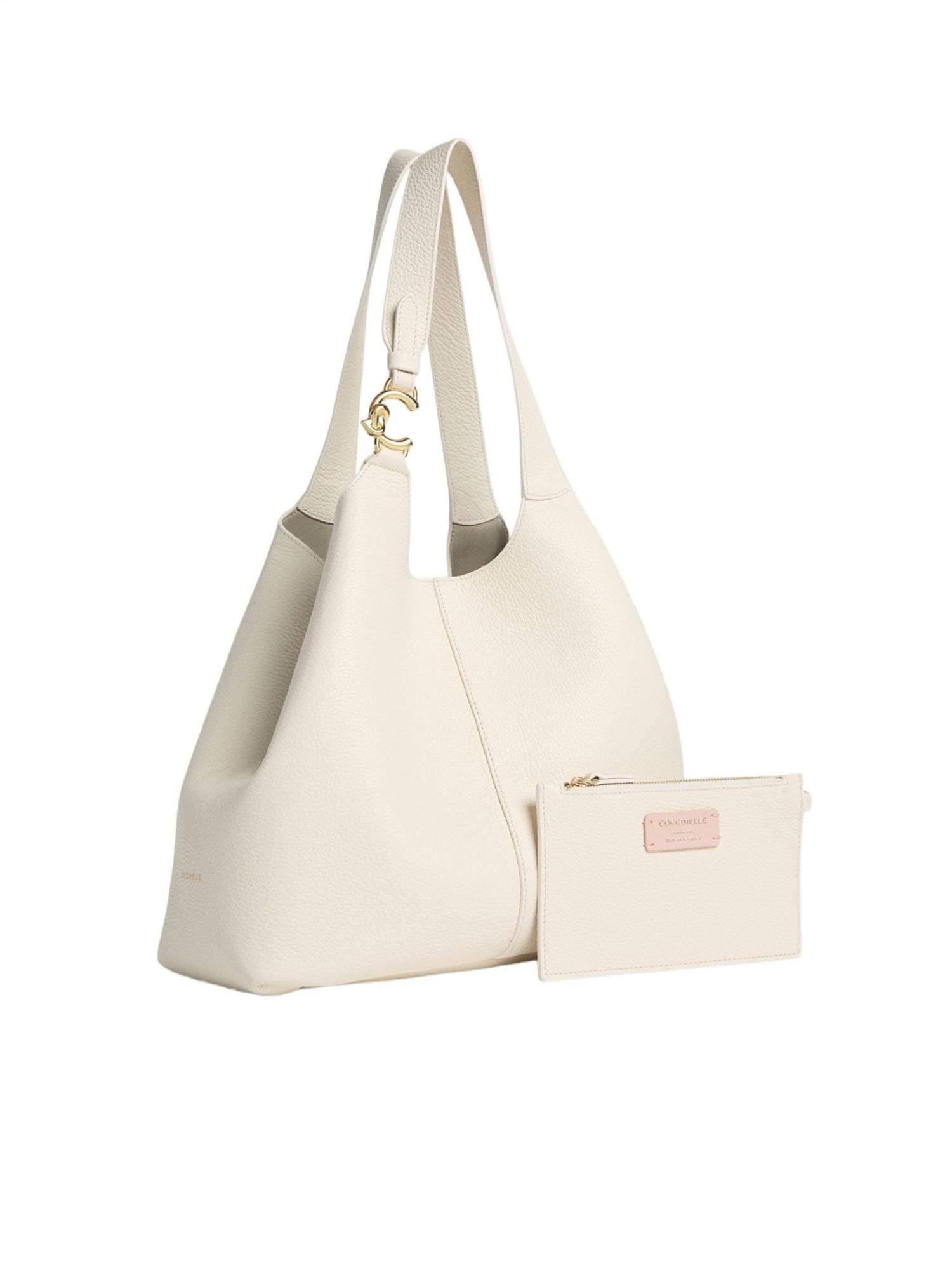 Coccinelle Bolso de hombro 'C-Easy S26 1'  blanco perla – imagen 3