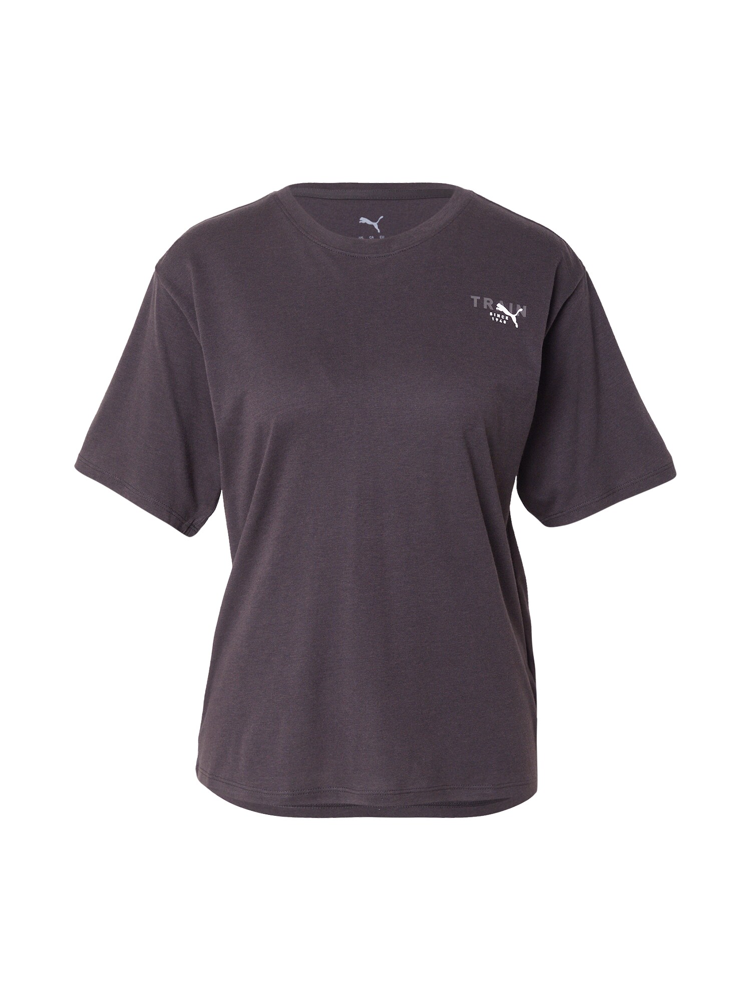 PUMA Tricou funcțional PRETTY TOUGH  gri închis / negru / alb