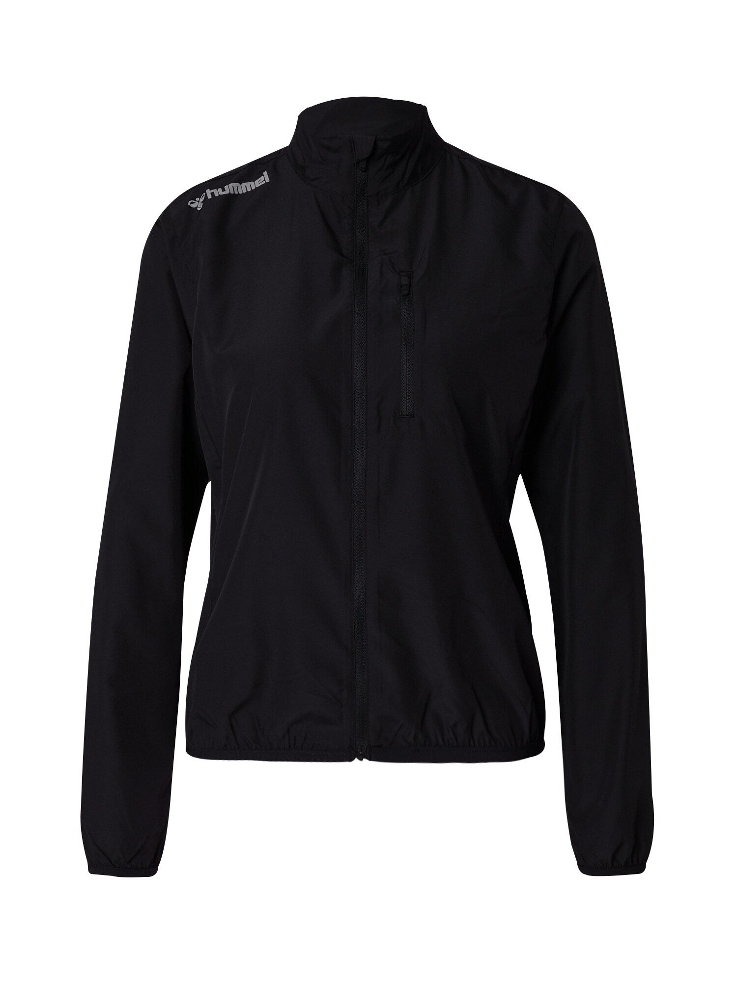 Hummel Geacă sport RUN  gri argintiu / negru