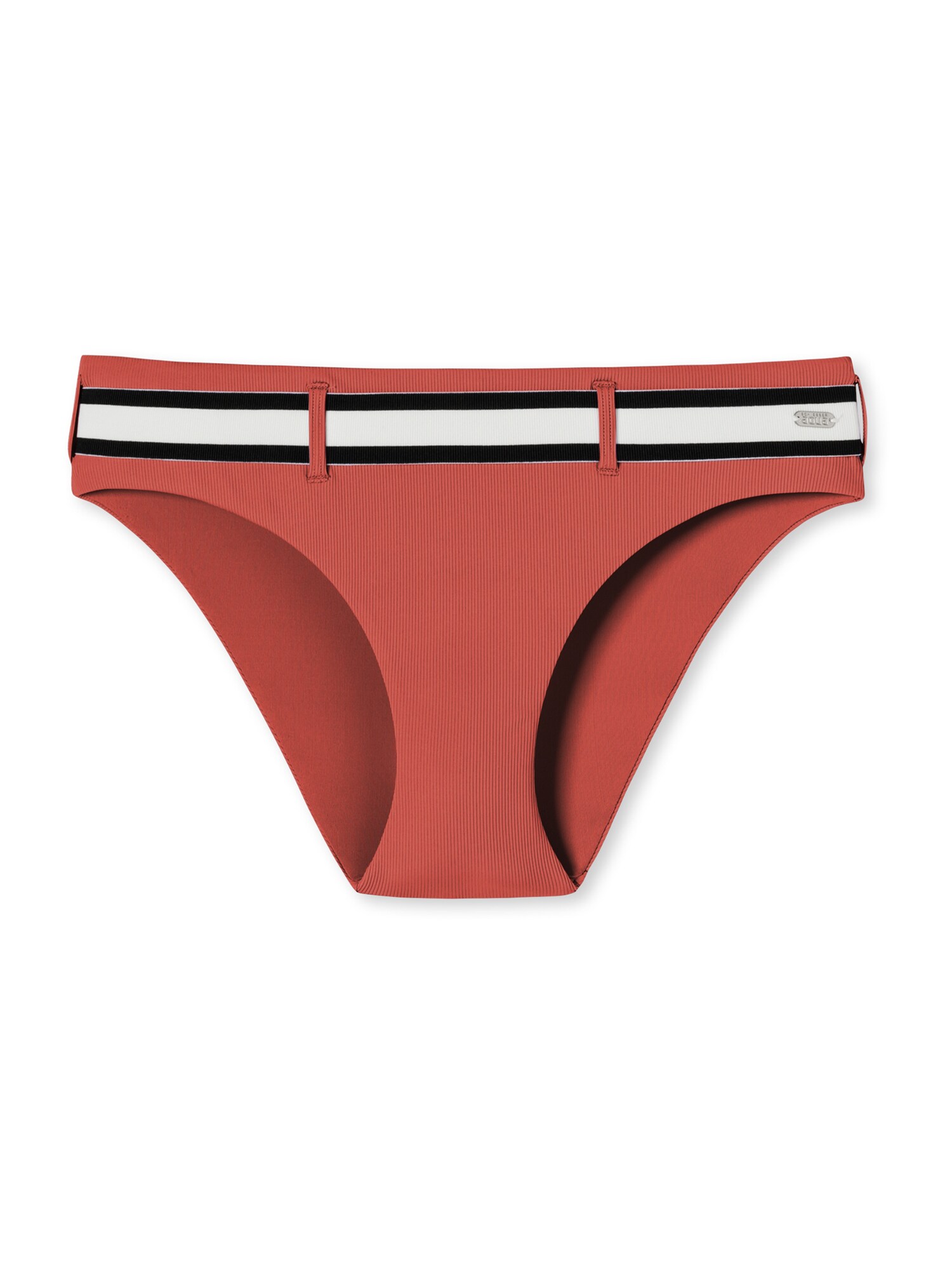 SCHIESSER Braga de bikini ' Aqua Californian Dream ' rojizo / negro / blanco