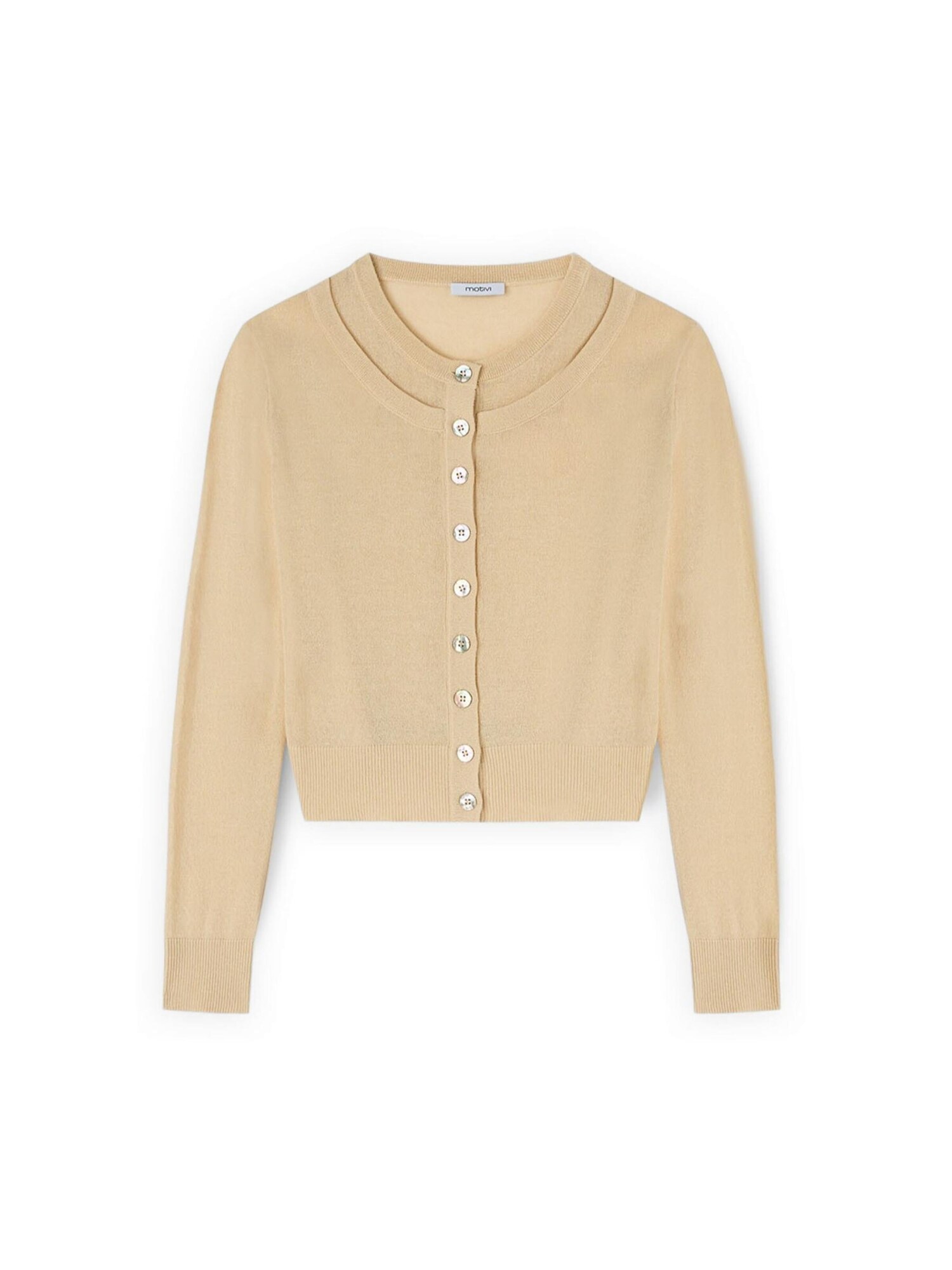 MOTIVI Cárdigan  beige