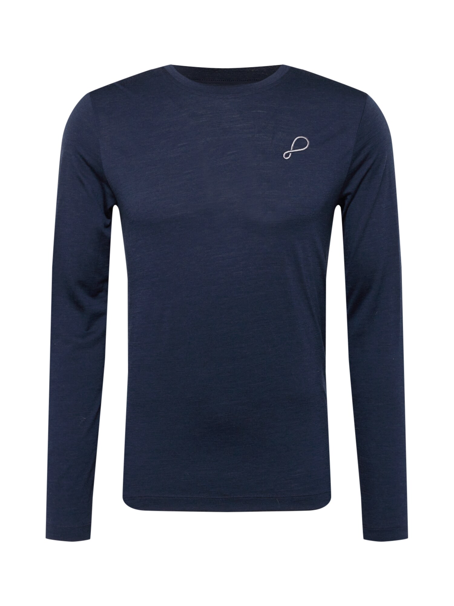 PYUA Sportiniai marškinėliai 'Everbase' tamsiai mėlyna jūros spalva / sidabro pilka