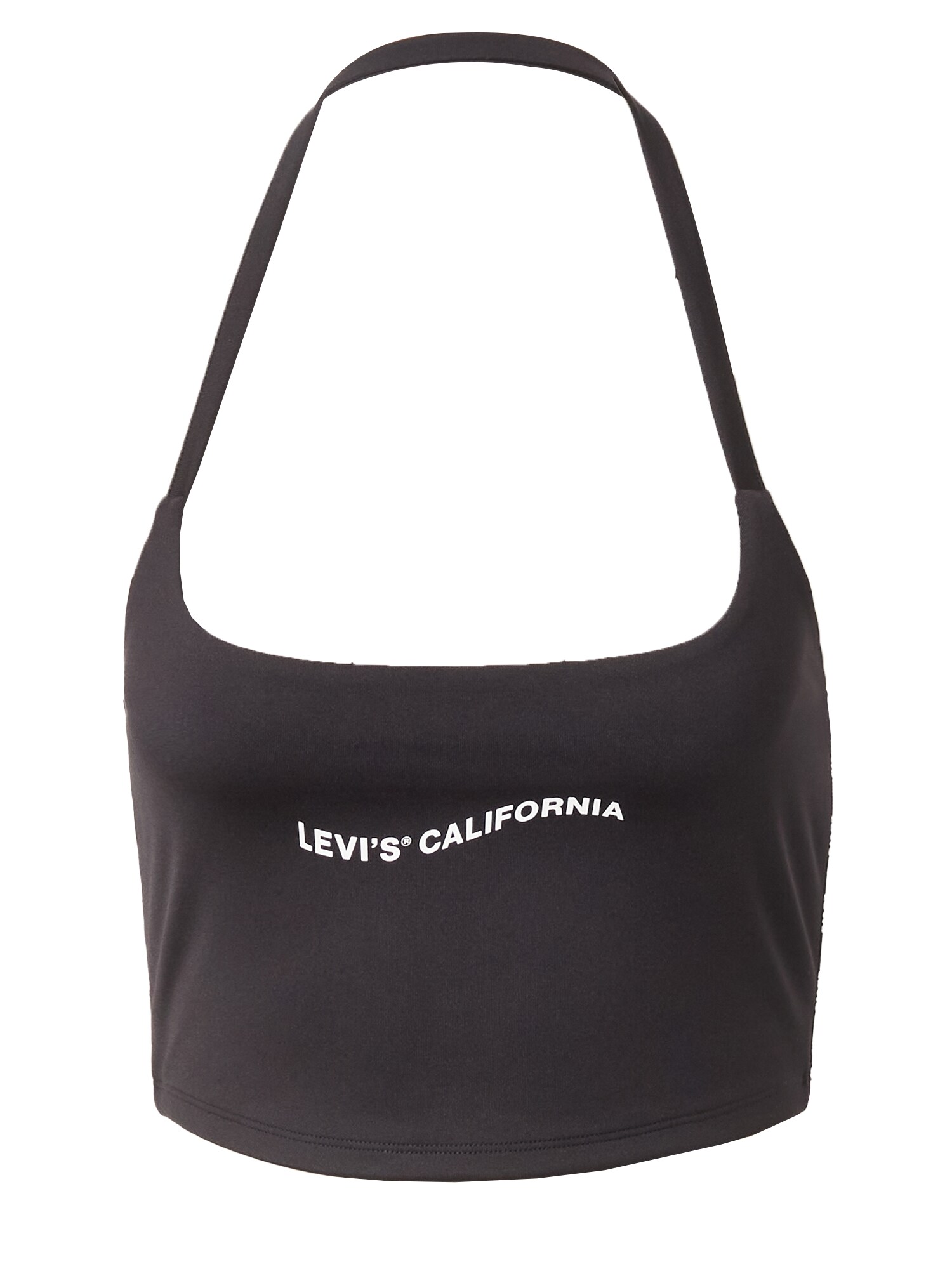 LEVI'S ® Top 'Graphic 90's Halter Crop'  hnedá / biela