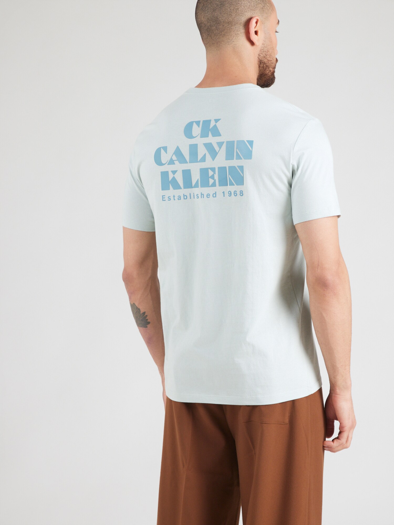 Calvin Klein Jeans Camiseta turquesa / menta – imagen 3