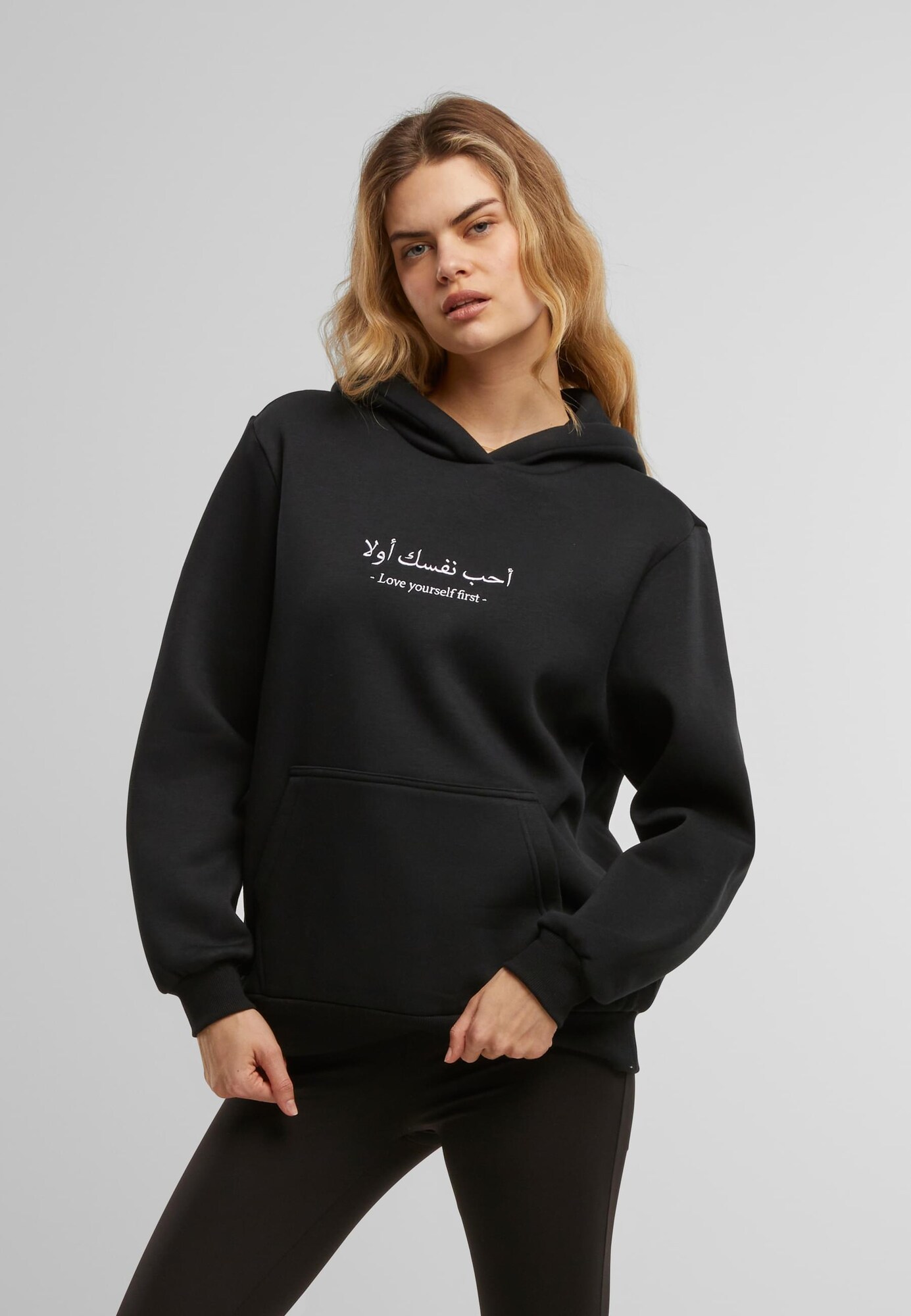 Thumbnail - Miss Tee Sweatshirt Love Yourself First