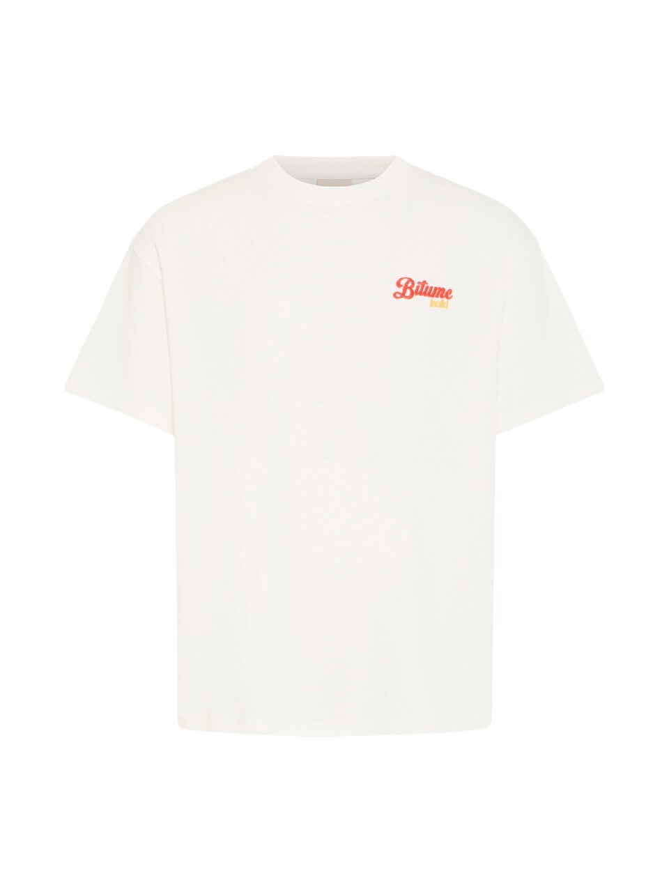 T-shirt 'SDBrimmer' gul / orangeröd / svart