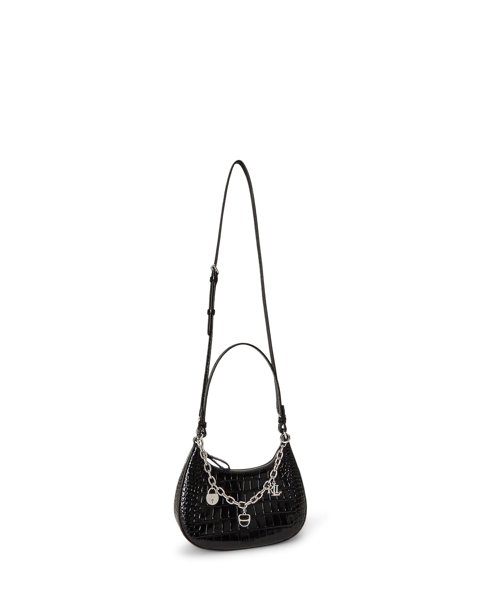 Lauren Ralph Lauren Bolso de hombro negro – imagen 10