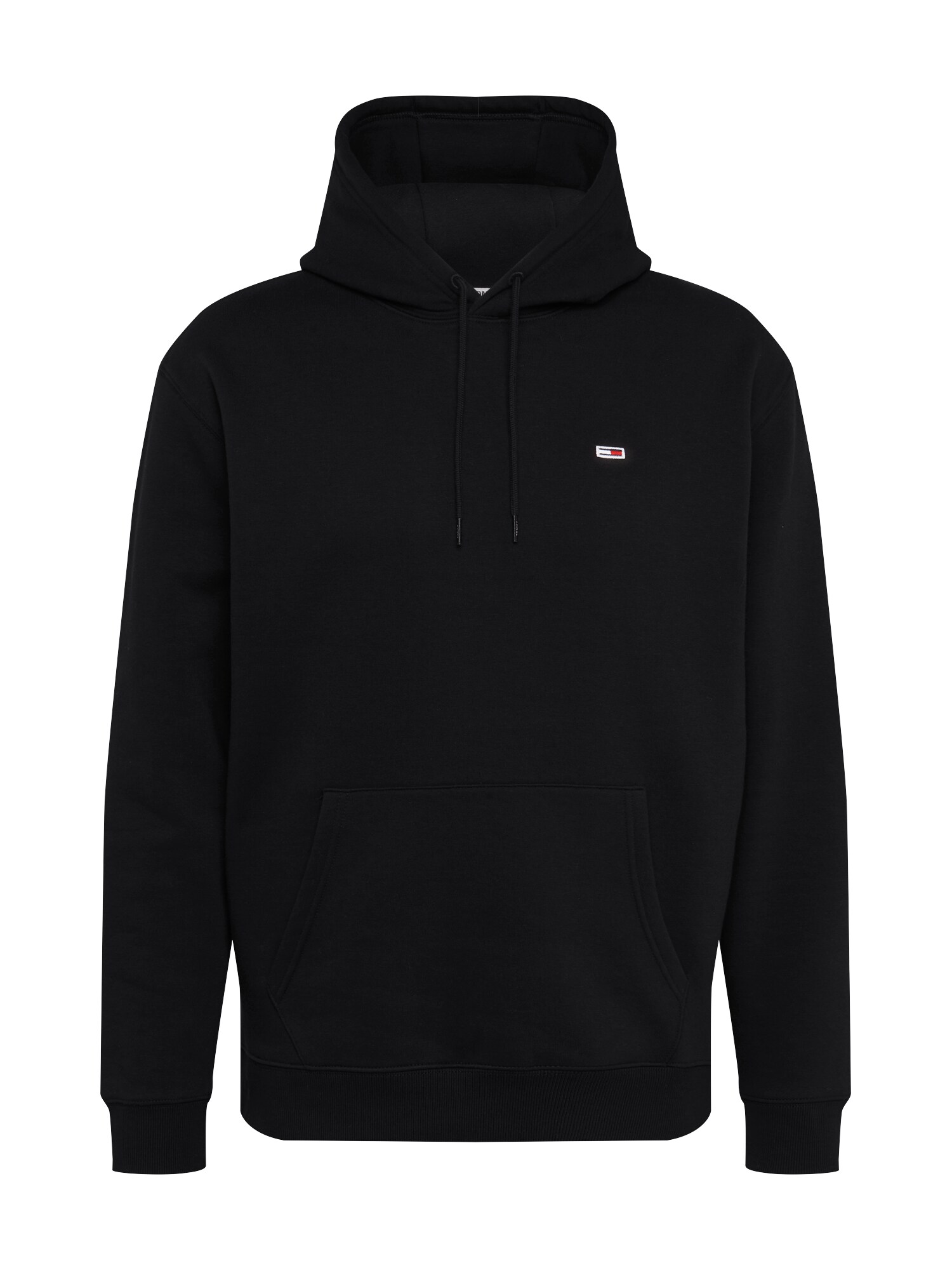 Tommy Jeans Megztinis be užsegimo  juoda / šviesiai pilka