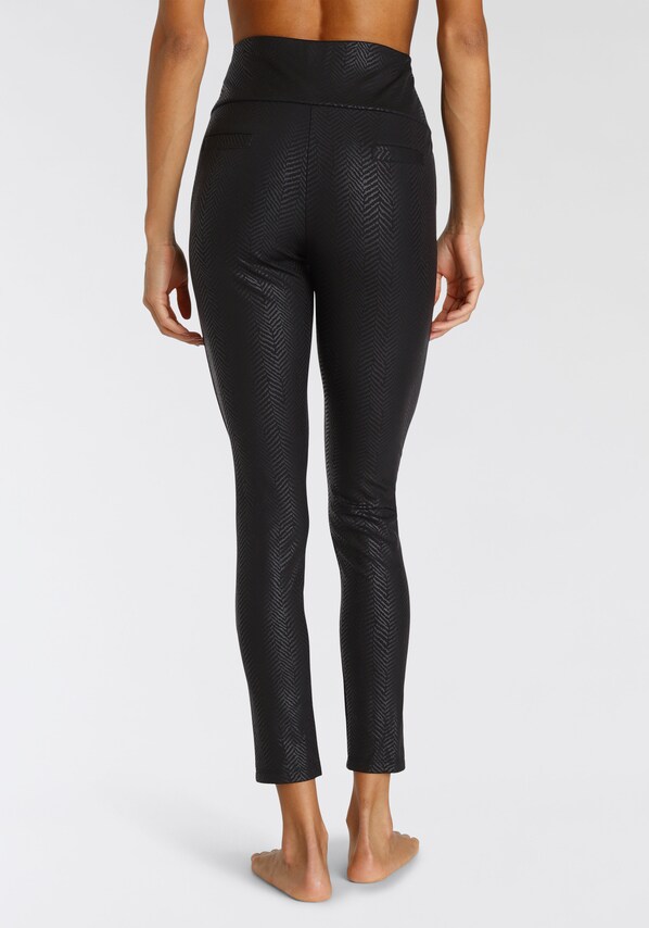 LASCANA, Leggings, fekete, 3 kép a 6 közül