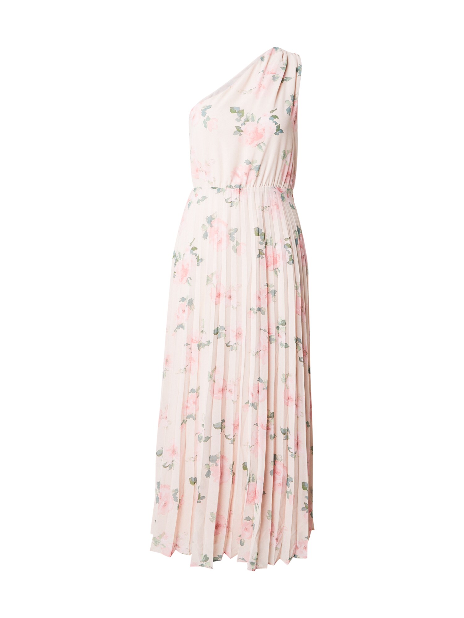 ABOUT YOU Rochie Camilla  verde / roz / roz pastel
