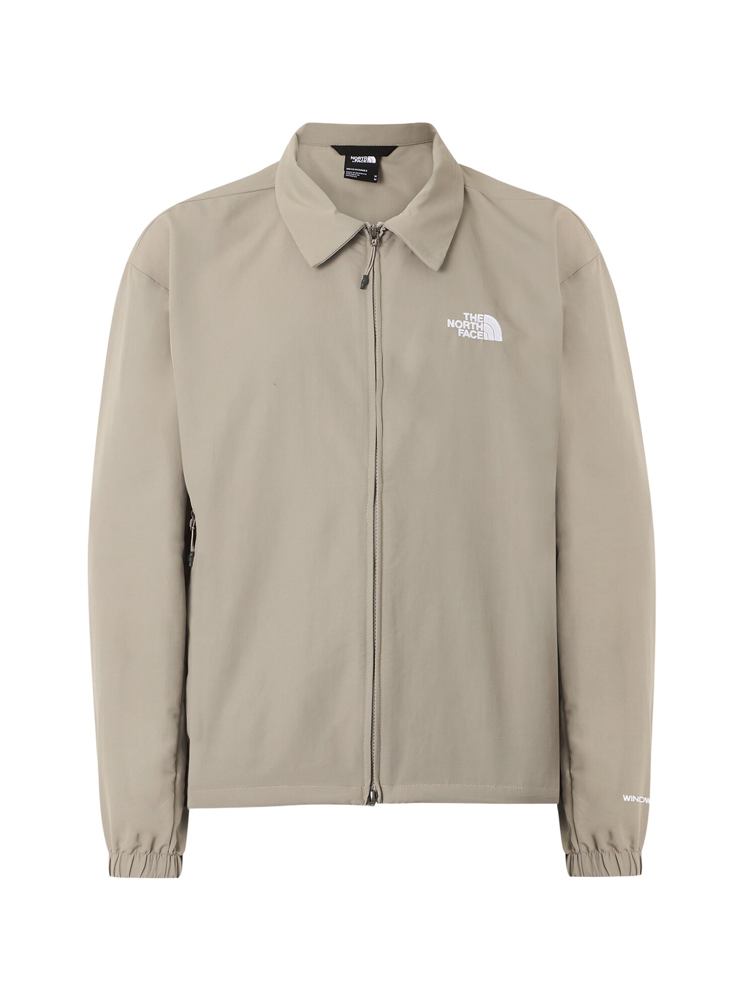 THE NORTH FACE Geacă de primăvară-toamnă  gri piatră / alb