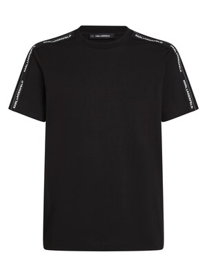 Karl Lagerfeld Camiseta  negro / blanco