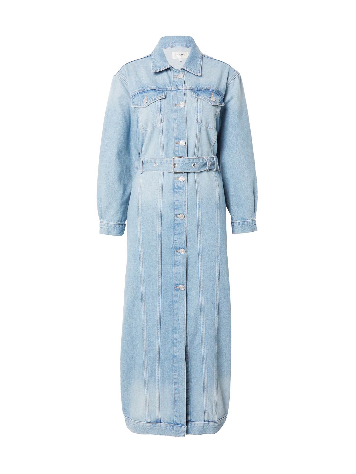 FRAME Košeľové šaty modrá denim