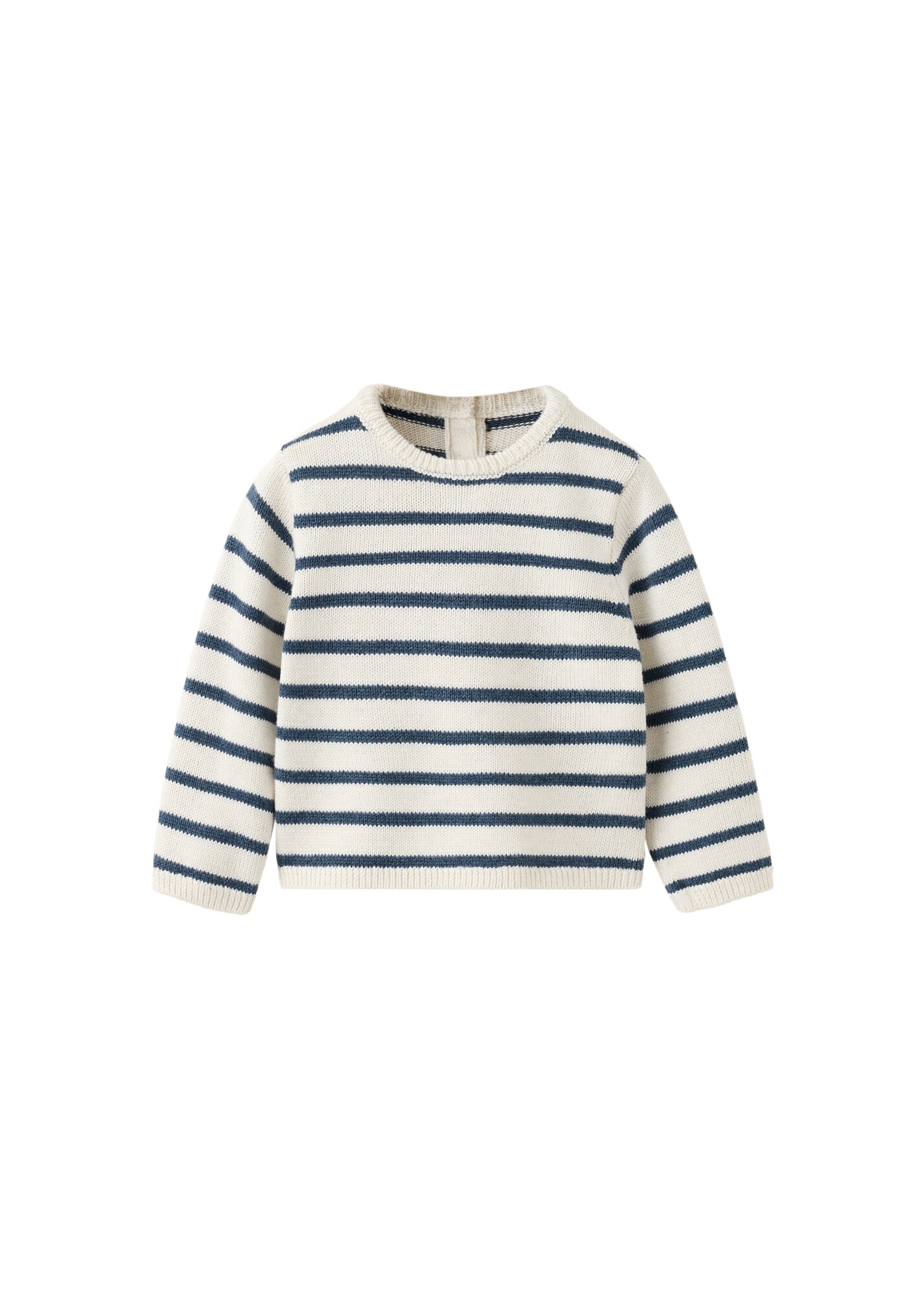 MANGO KIDS Sveter 'INDY'  svetlobéžová / enciánová