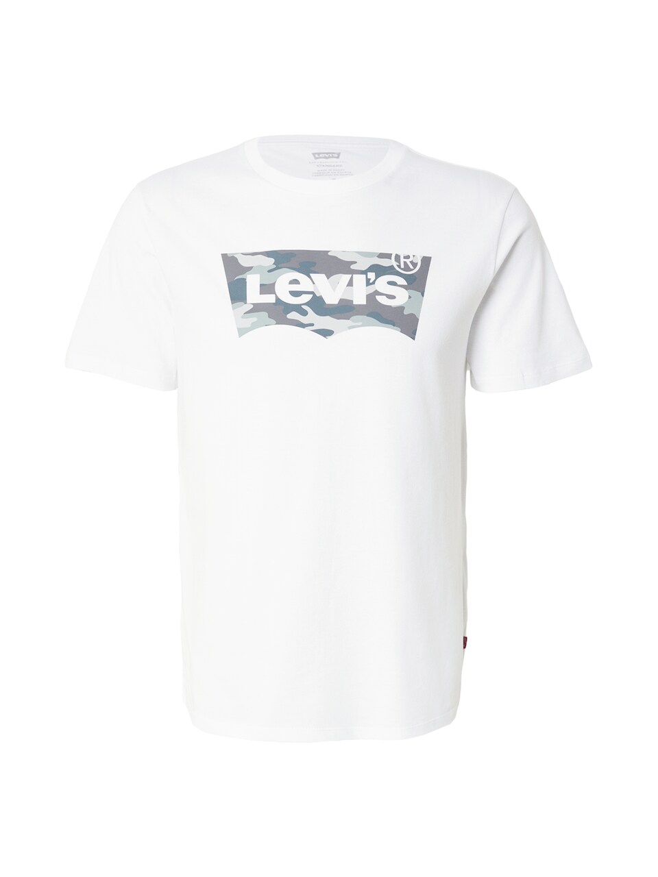T-shirt 'Graphic Crewneck Tee' ljusblå / petrol