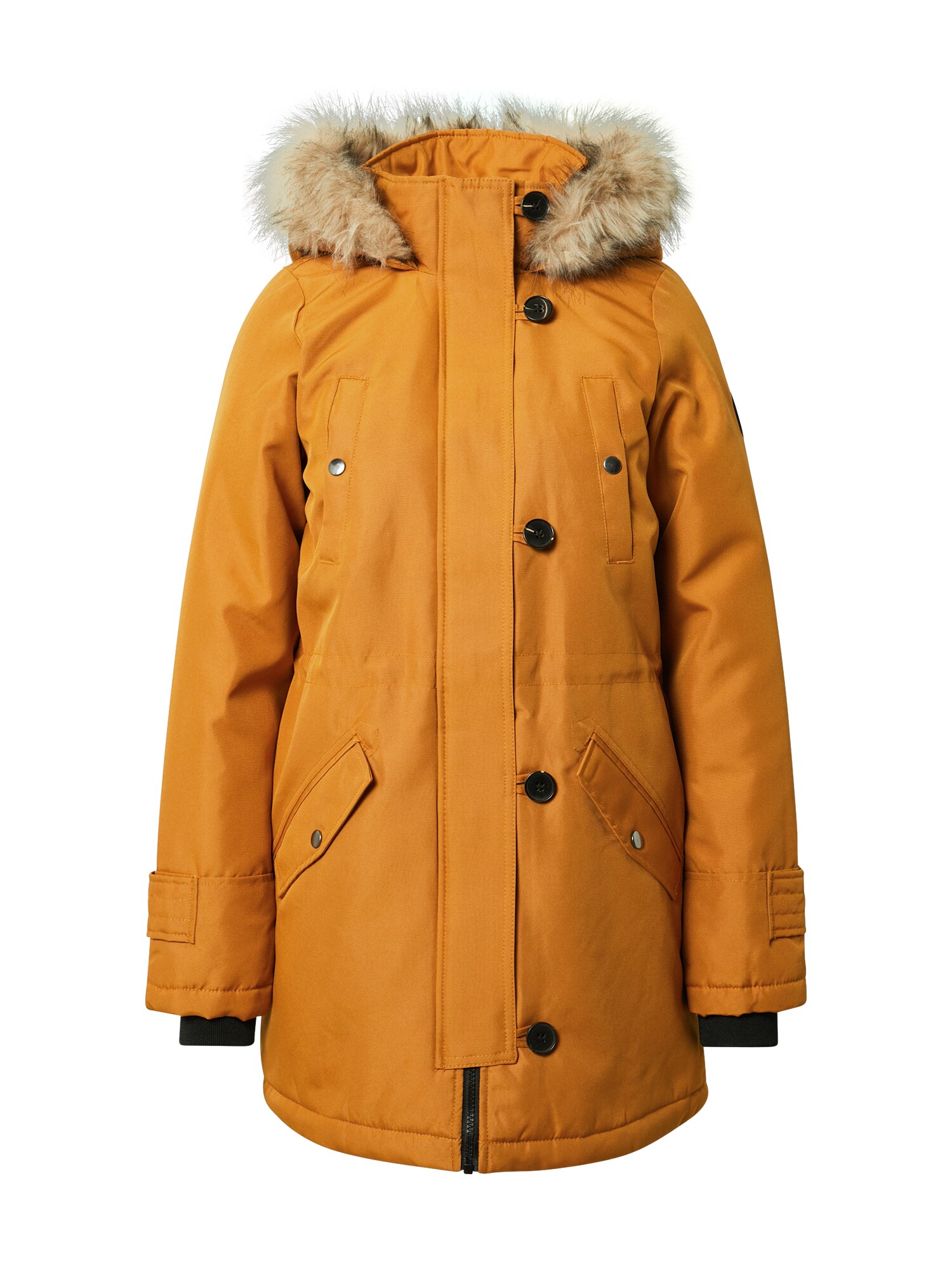 VERO MODA Žieminis paltas 'Excursion'  ruda