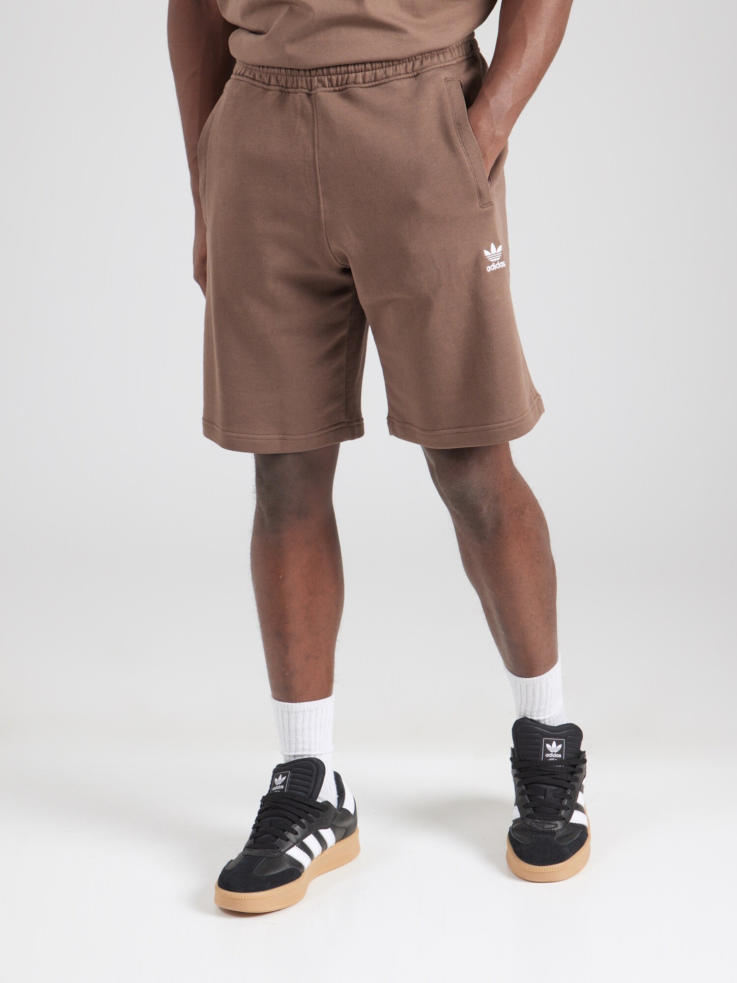 ADIDAS ORIGINALS Nadrág 'ESS'  barna termék 2. képe