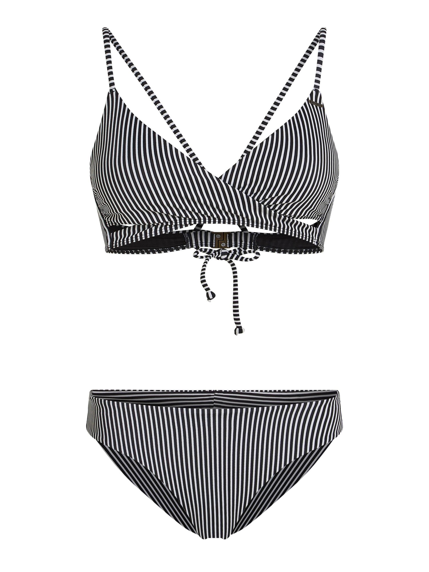 ONEILL Costum de baie două piese Essentials Baay Maoi  negru / alb