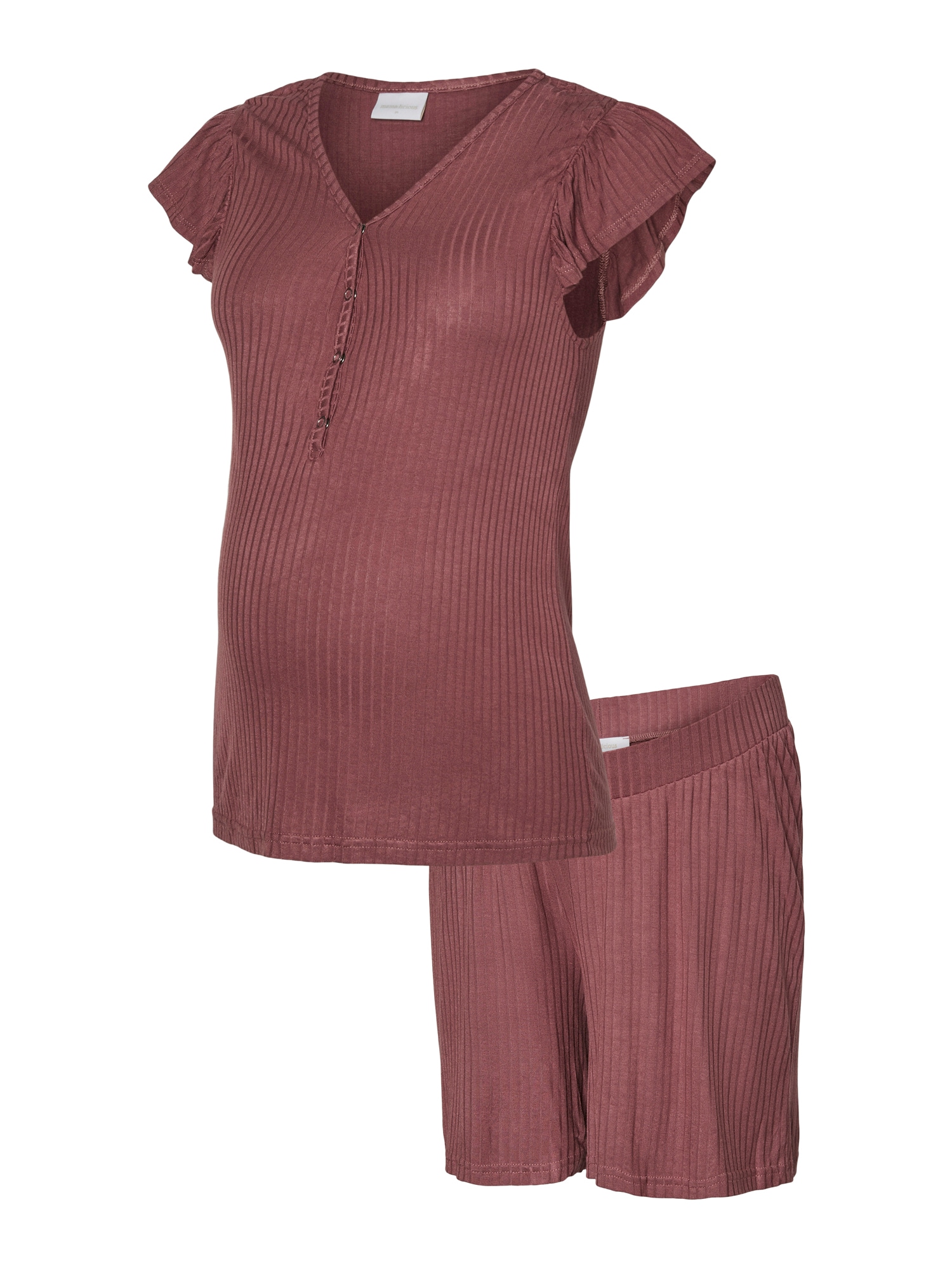 MAMALICIOUS Pantaloni scurți  rosé