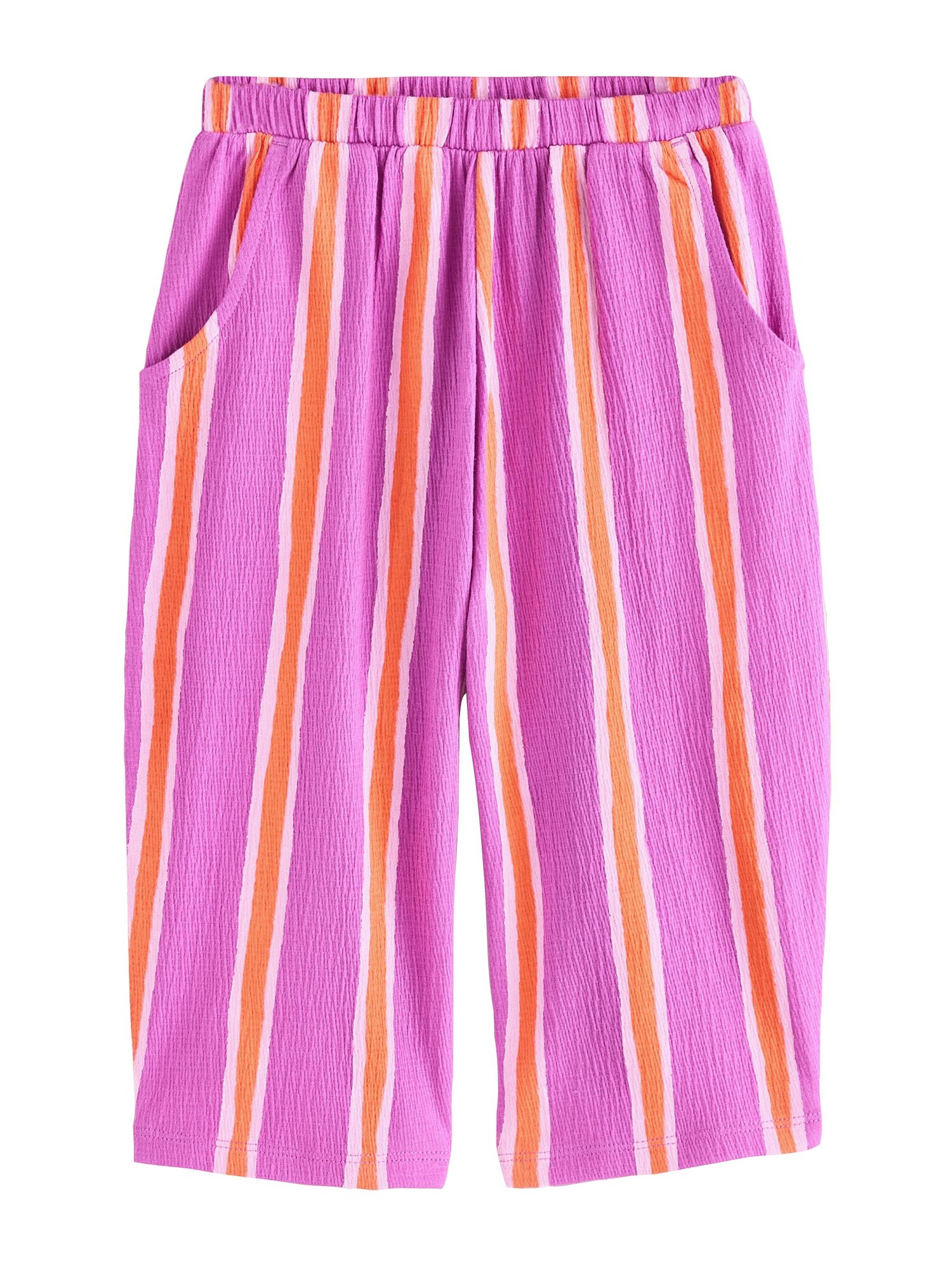 Next Pantaloni  mov neon / portocaliu / roz deschis