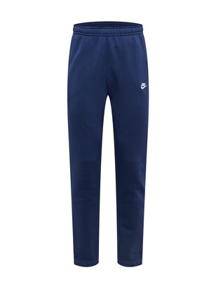 Nike Sportswear Broek ‘Club Fleece’ Enziaan / Wit