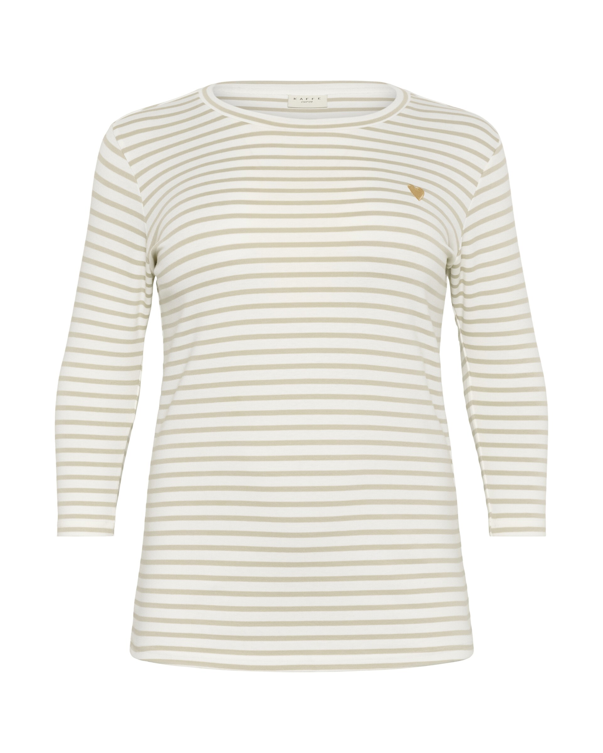 KAFFE CURVE T-shirt 'KCLia' dam