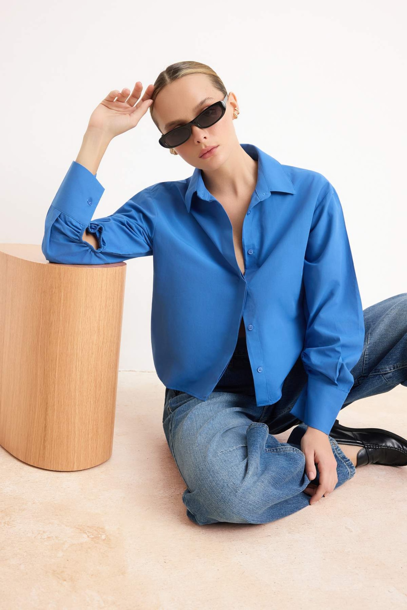 Trendyol Blusa  azul