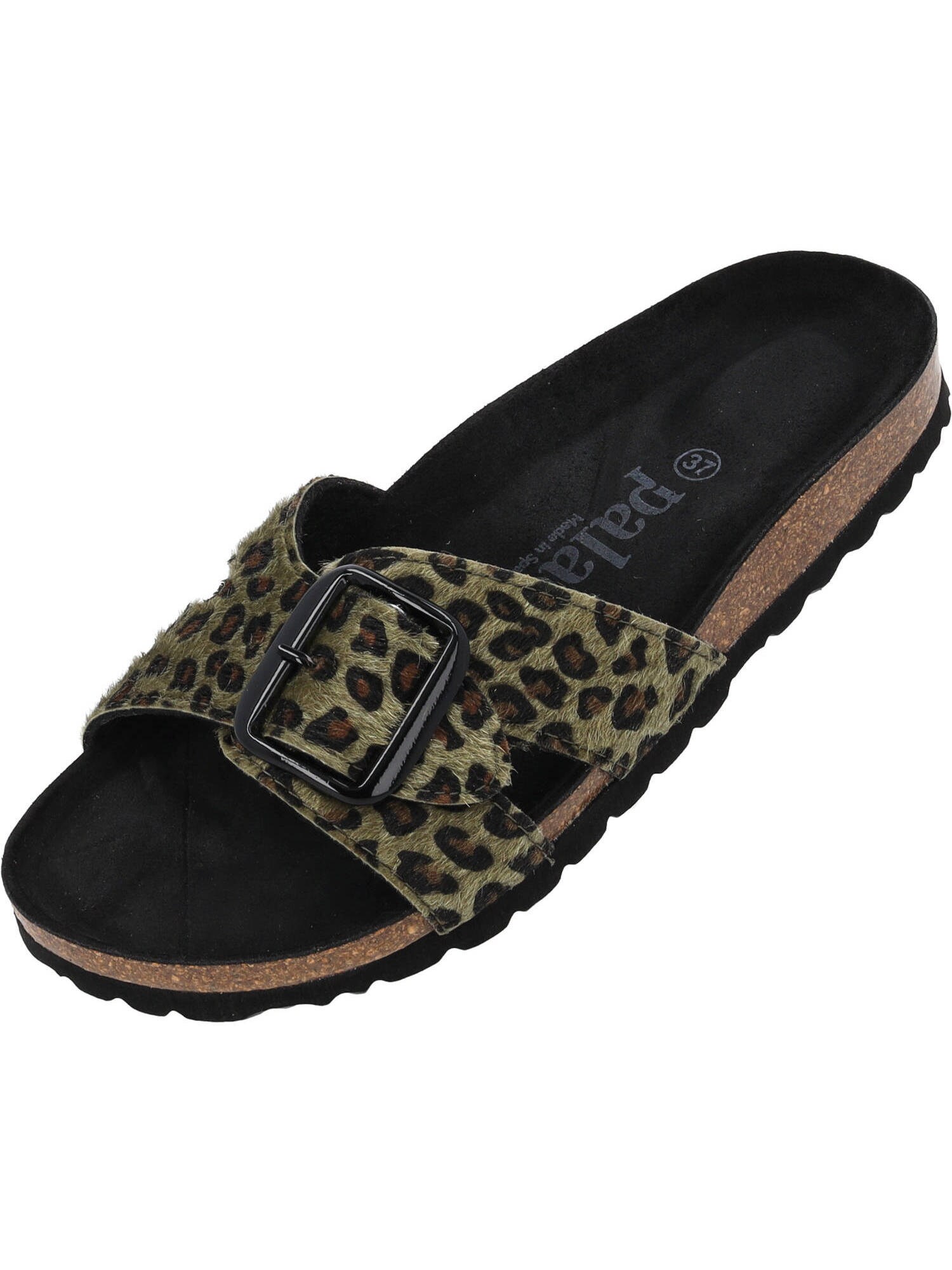 Palado Saboți Tinos Leo  maro / verde / negru