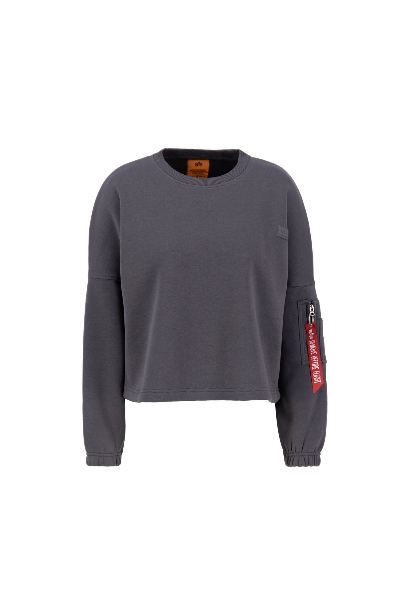 ALPHA INDUSTRIES Mikina  tmavosivá