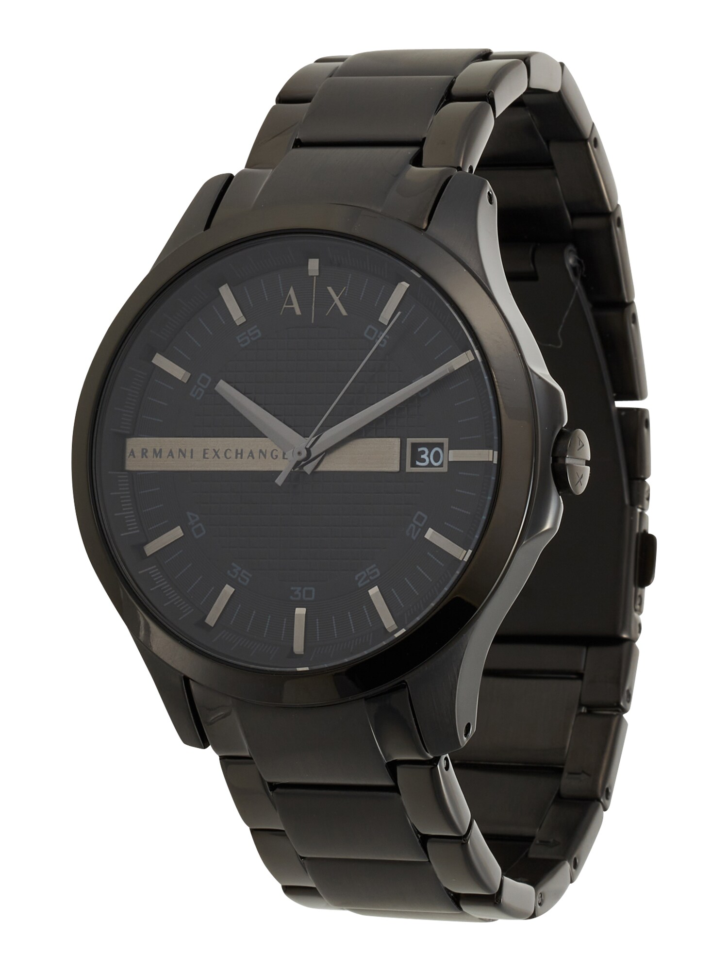 ARMANI EXCHANGE Analógové hodinky  antracitová / čierna