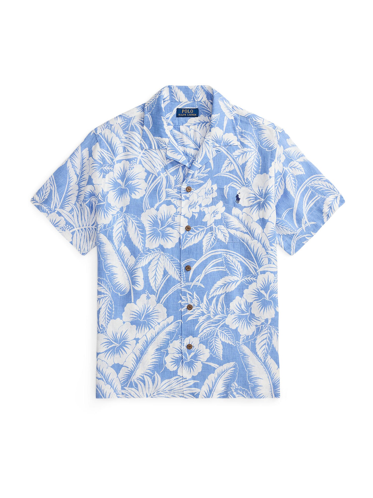 Polo Ralph Lauren Camisa  azul real / negro / blanco