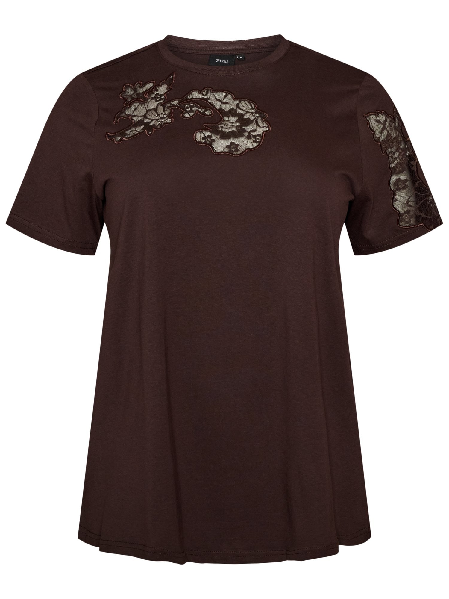 Zizzi Tricou LIZ maro