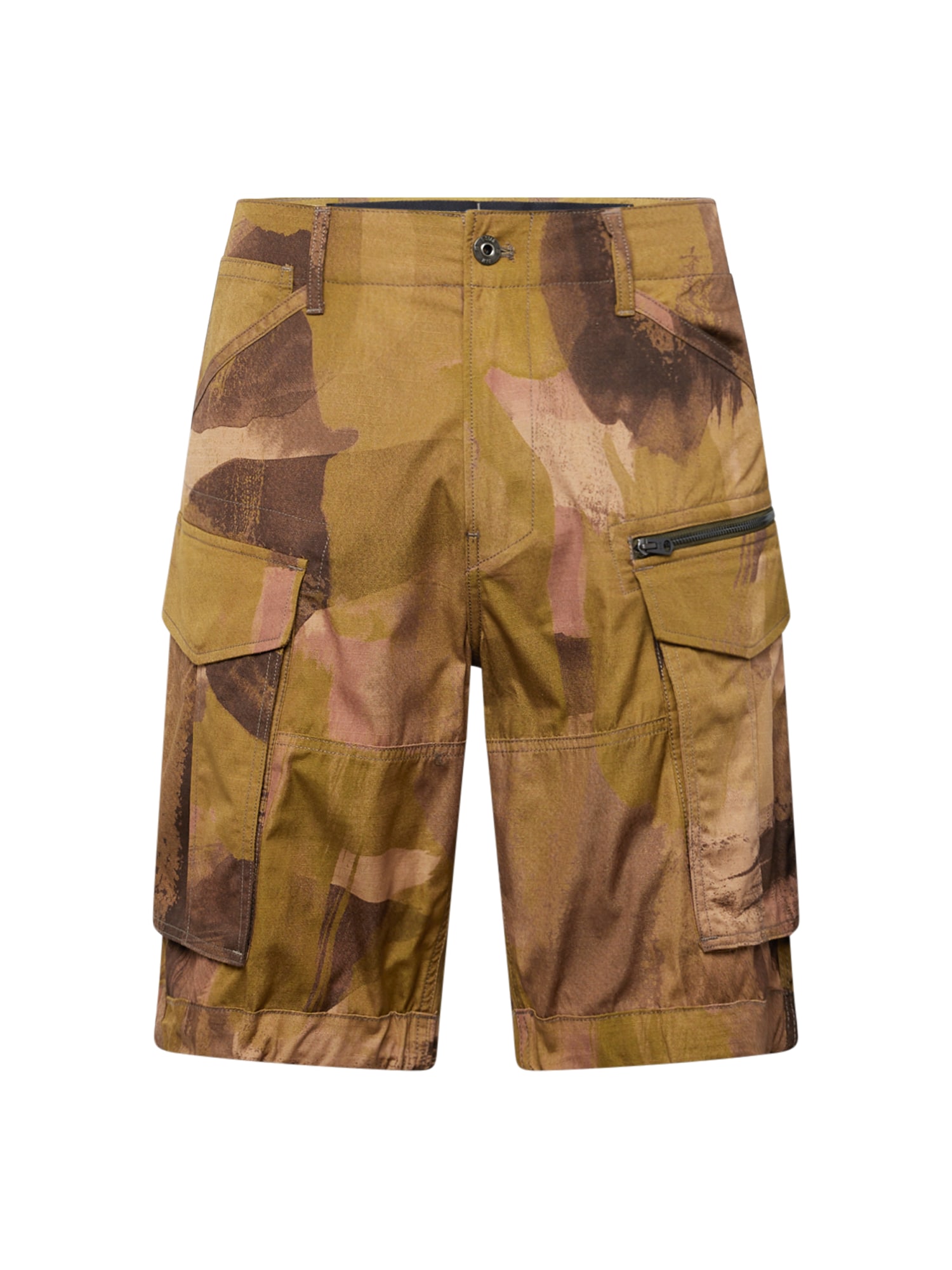 G-Star RAW Pantaloni cu buzunare  maro / verde / roz