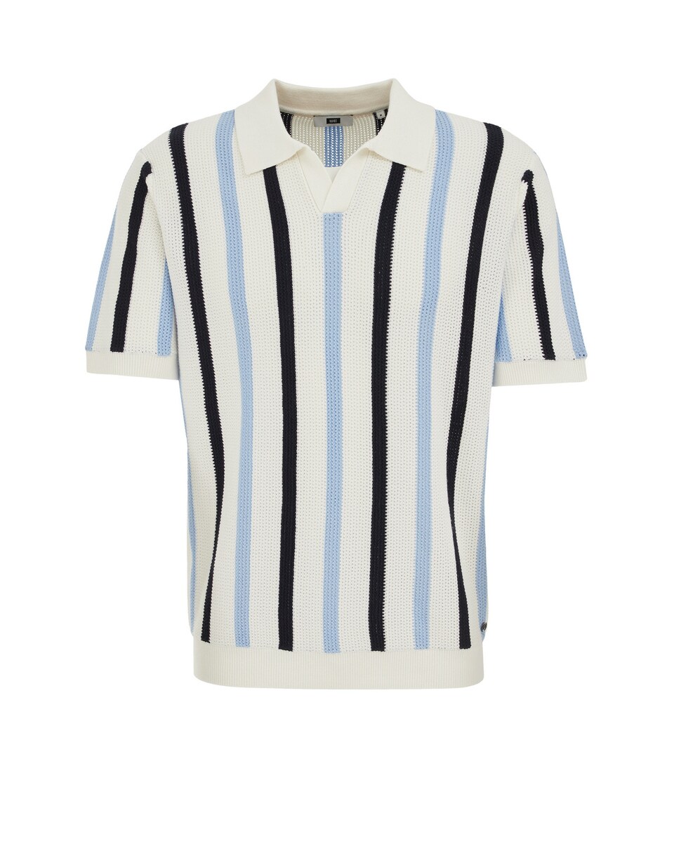T-shirt marinblå / ljusblå