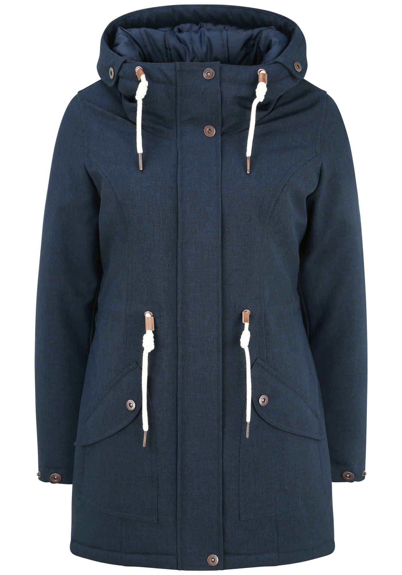 Oxmo Parca de entretiempo 'Melly'  navy / marrón
